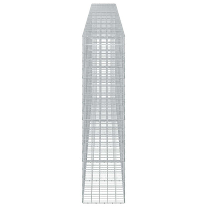 vidaXL Gabion with 3.5 mm Wire and 10x10 cm Mesh 750x50x200 cm 4