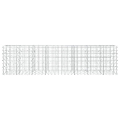 Gabion with 3.5 mm Wire and 10x10 cm Mesh 50x50x200 cm Height 200 cm Thickness 50 cm 50–1000 cm 800 cm