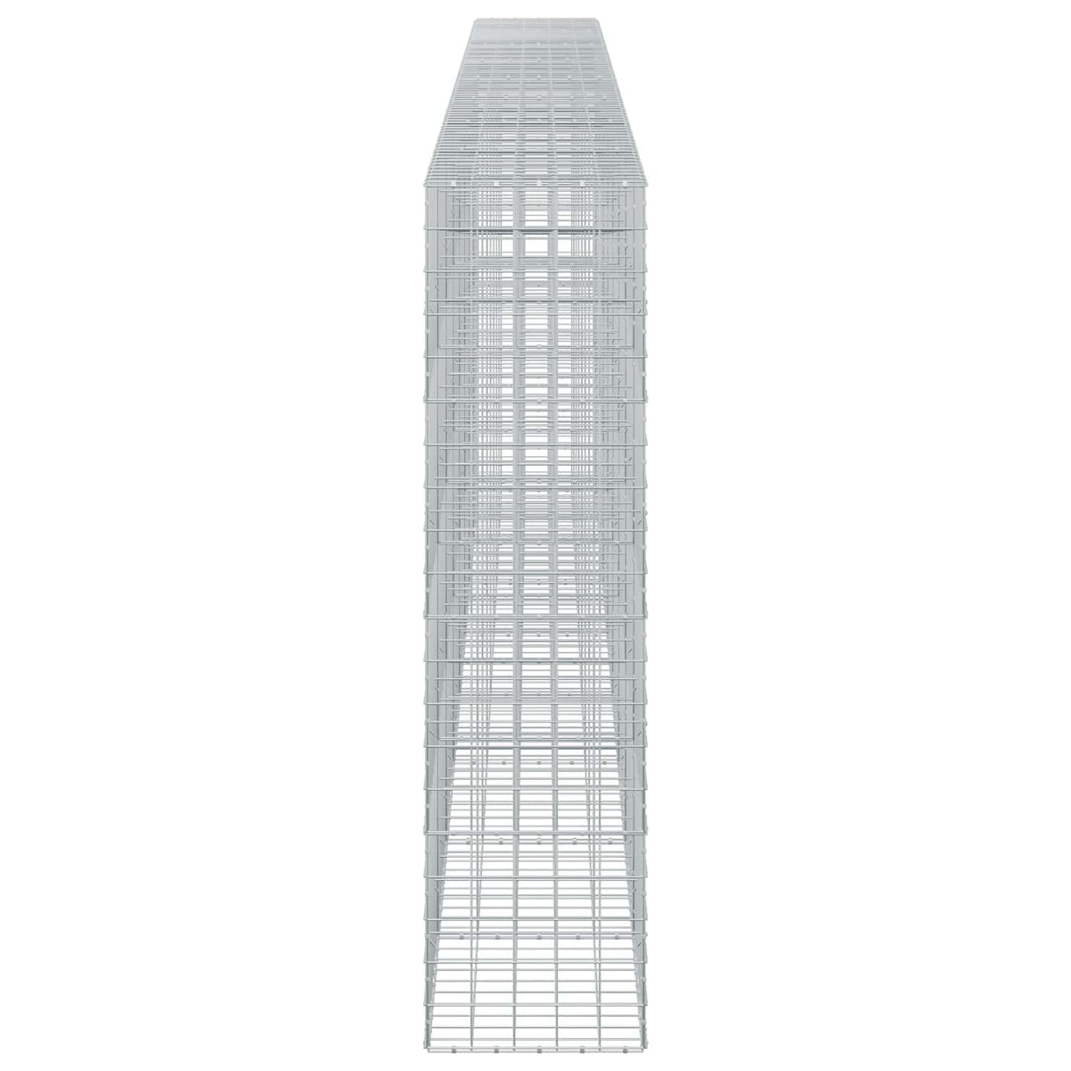 vidaXL Gabion with 3.5 mm Wire and 10x10 cm Mesh 800x50x200 cm 4
