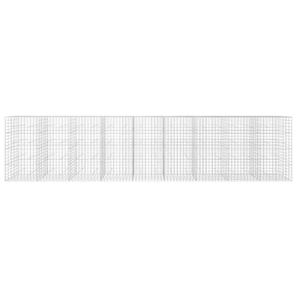 vidaXL Gabion with 3.5 mm Wire and 10x10 cm Mesh 900x50x200 cm 3