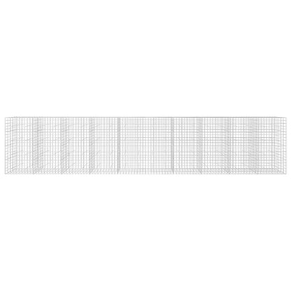 Gabion with 3.5 mm Wire and 10x10 cm Mesh 50x50x200 cm Height 200 cm Thickness 50 cm 50–1000 cm 1000 cm