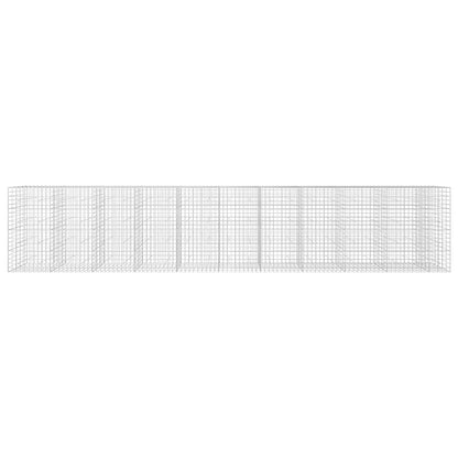 vidaXL Gabion with 3.5 mm Wire and 10x10 cm Mesh 1050x50x200 cm 3