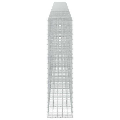vidaXL Gabion with 3.5 mm Wire and 10x10 cm Mesh 1200x50x200 cm 4