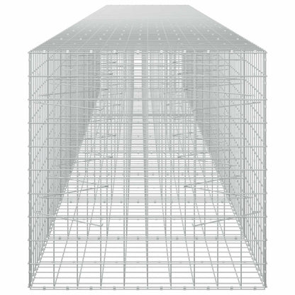 vidaXL Gabion with 3.5 mm Wire and 10x10 cm Mesh 950x100x100 cm 4