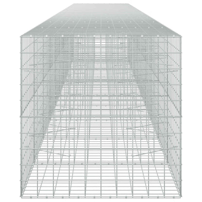 vidaXL Gabion with 3.5 mm Wire and 10x10 cm Mesh 1000x100x100 cm 4