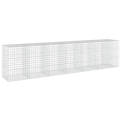 vidaXL Gabion with 3.5 mm Wire and 10x10 cm Mesh 650x100x150 cm 2