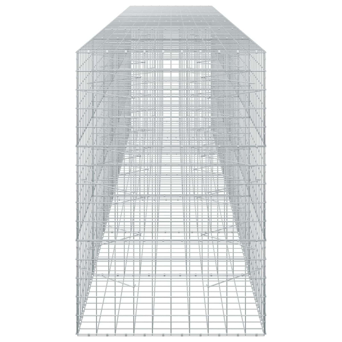 vidaXL Gabion with 3.5 mm Wire and 10x10 cm Mesh 650x100x150 cm 4