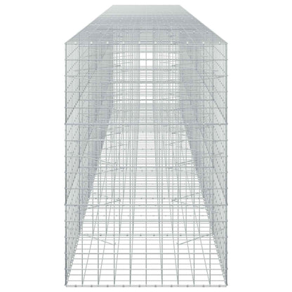 vidaXL Gabion with 3.5 mm Wire and 10x10 cm Mesh 700x100x150 cm 4