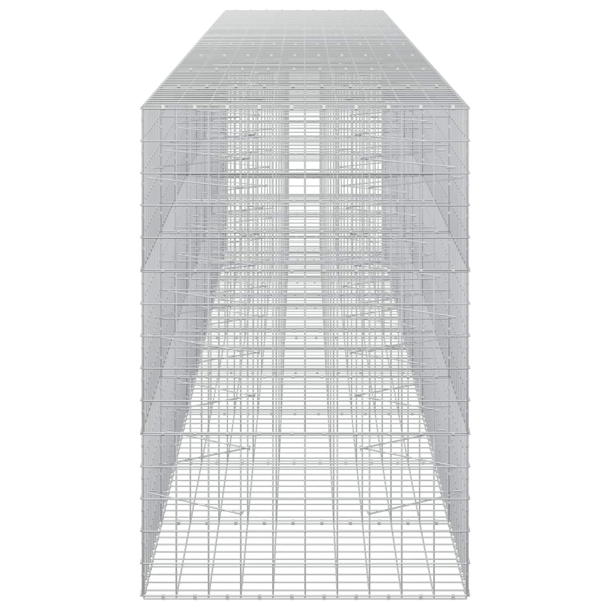 vidaXL Gabion with 3.5 mm Wire and 10x10 cm Mesh 850x100x150 cm 4