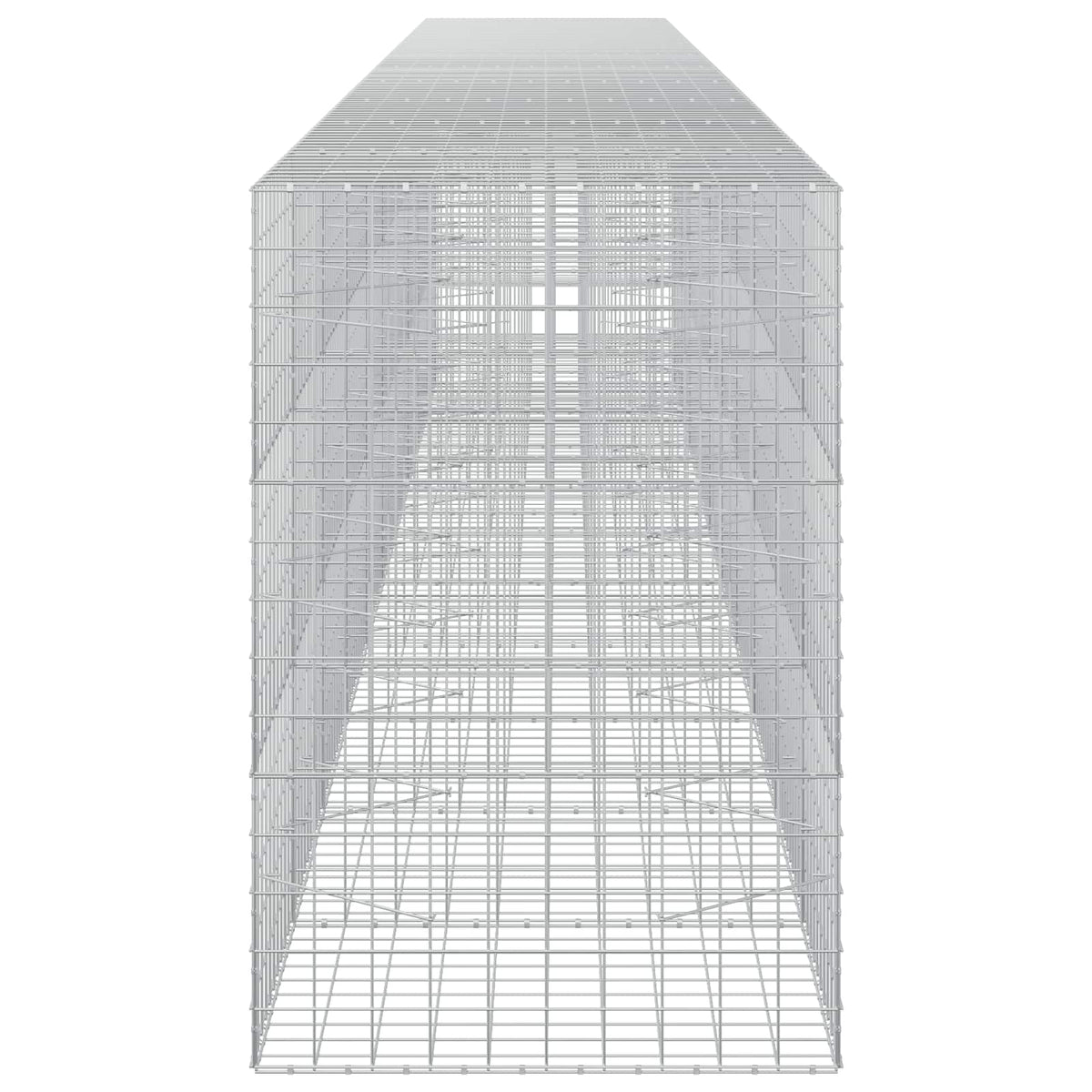 vidaXL Gabion with 3.5 mm Wire and 10x10 cm Mesh 1000x100x150 cm 4