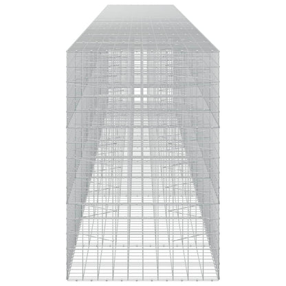 vidaXL Gabion with 3.5 mm Wire and 10x10 cm Mesh 1050x100x150 cm 4