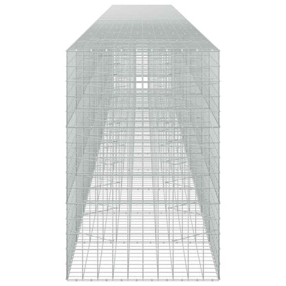 vidaXL Gabion with 3.5 mm Wire and 10x10 cm Mesh 1100x100x150 cm 4