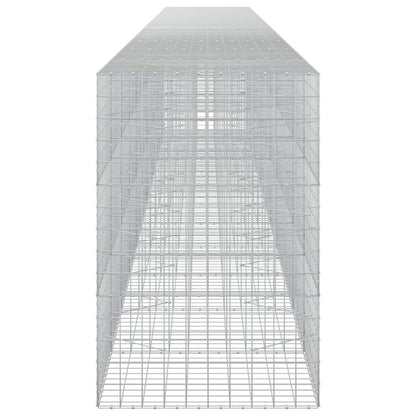 vidaXL Gabion with 3.5 mm Wire and 10x10 cm Mesh 1150x100x150 cm 4