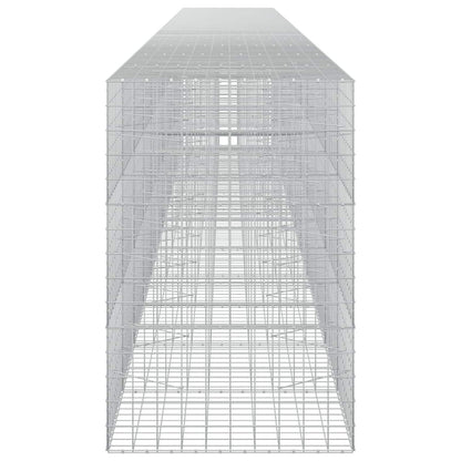 vidaXL Gabion with 3.5 mm Wire and 10x10 cm Mesh 1200x100x150 cm 4