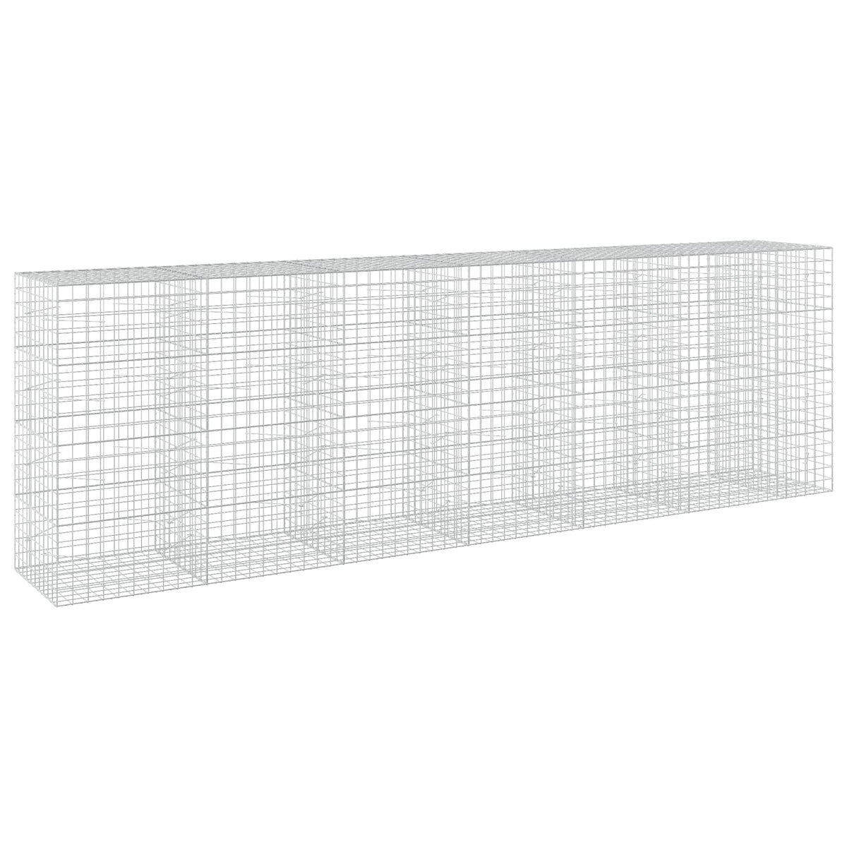 Gabion with 3.5 mm Wire and 10x10 cm Mesh 50x100x200 cm Height 200 cm Thickness 100 cm 50–1000 cm 650 cm
