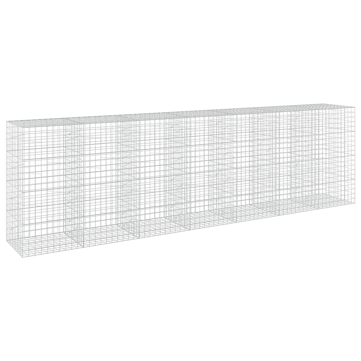 Gabion with 3.5 mm Wire and 10x10 cm Mesh 50x100x200 cm Height 200 cm Thickness 100 cm 50–1000 cm 700 cm