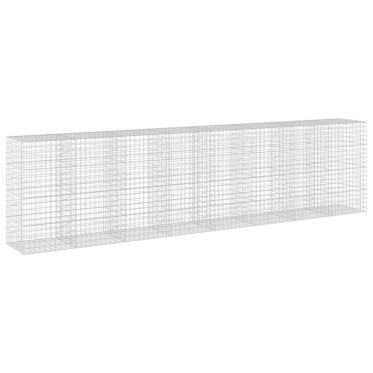 Gabion with 3.5 mm Wire and 10x10 cm Mesh 50x100x200 cm Height 200 cm Thickness 100 cm 50–1000 cm 800 cm