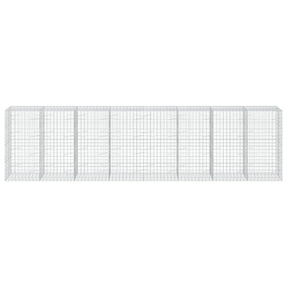 Gabion with 3.5 mm Wire and 10x10 cm Mesh 50x100x200 cm Height 200 cm Thickness 100 cm 50–1000 cm 800 cm
