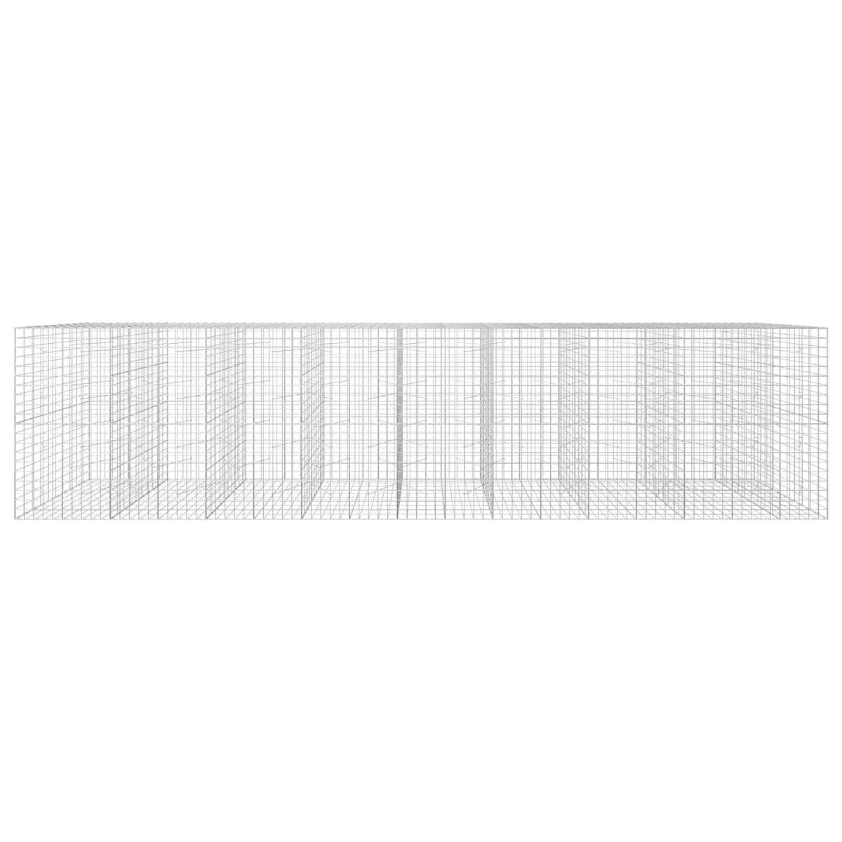 Gabion with 3.5 mm Wire and 10x10 cm Mesh 50x100x200 cm Height 200 cm Thickness 100 cm 50–1000 cm 850 cm