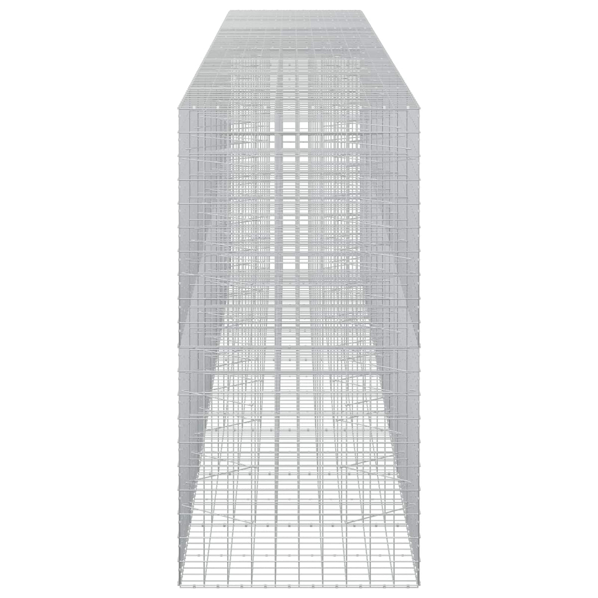 vidaXL Gabion with 3.5 mm Wire and 10x10 cm Mesh 850x100x200 cm 4