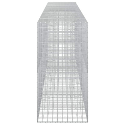 vidaXL Gabion with 3.5 mm Wire and 10x10 cm Mesh 850x100x200 cm 4