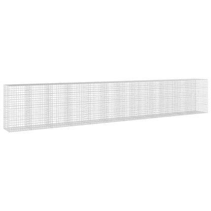 vidaXL Gabion with 3.5 mm Wire and 10x10 cm Mesh 1200x100x200 cm 2
