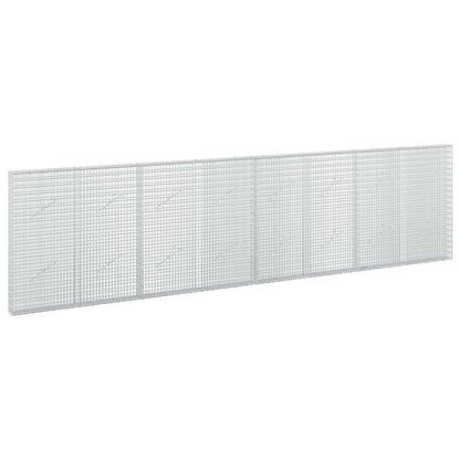 vidaXL Gabion with 5 mm Wire and 5x2.5 cm Mesh 400x10x100 cm 2