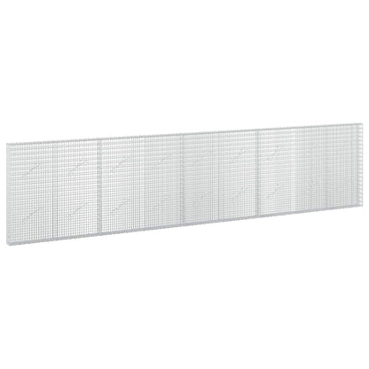 vidaXL Gabion with 5 mm Wire and 5x2.5 cm Mesh 450x10x100 cm 2