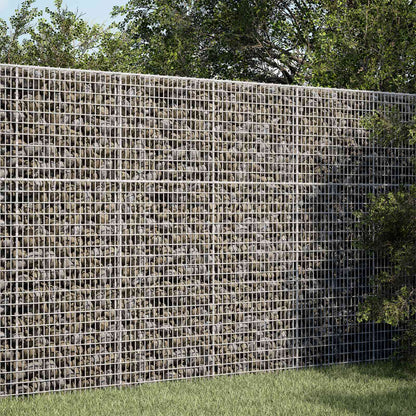 vidaXL Gabion with 5 mm Wire and 5x2.5 cm Mesh 100x10x150 cm