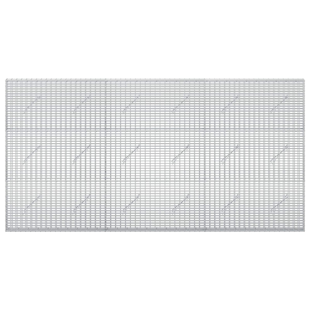 vidaXL Gabion with 5 mm Wire and 5x2.5 cm Mesh 300x10x150 cm 3