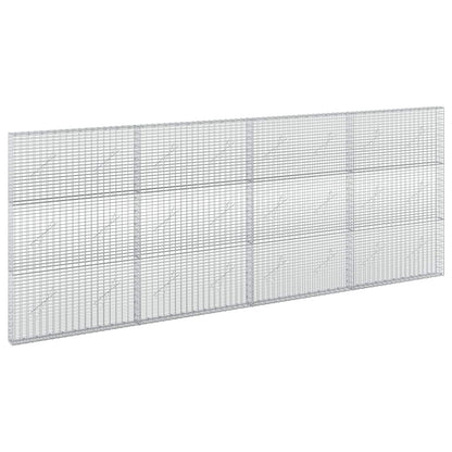 Gabion with 5 mm Wire and 5x2.5 cm Mesh 100x10x150 cm Height 150 cm Thickness 10 cm 400 cm