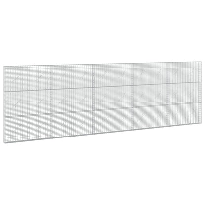 vidaXL Gabion with 5 mm Wire and 5x2.5 cm Mesh 500x10x150 cm 2