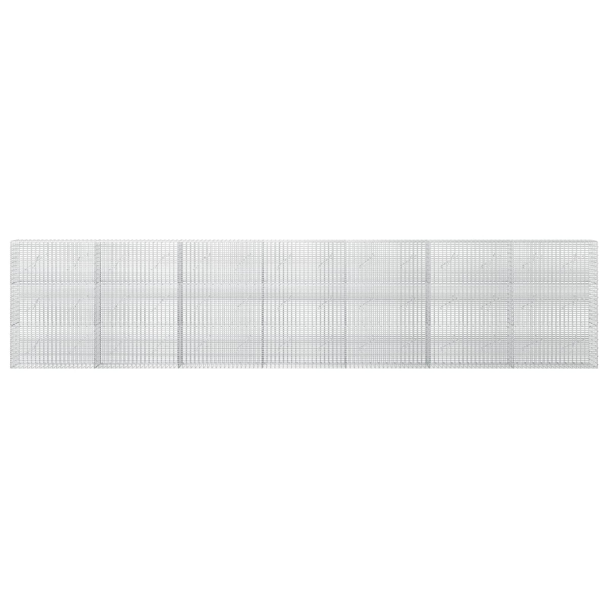 vidaXL Gabion with 5 mm Wire and 5x2.5 cm Mesh 700x10x150 cm 3