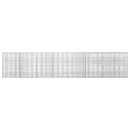 Gabion with 5 mm Wire and 5x2.5 cm Mesh 100x10x150 cm Height 150 cm Thickness 10 cm 750 cm