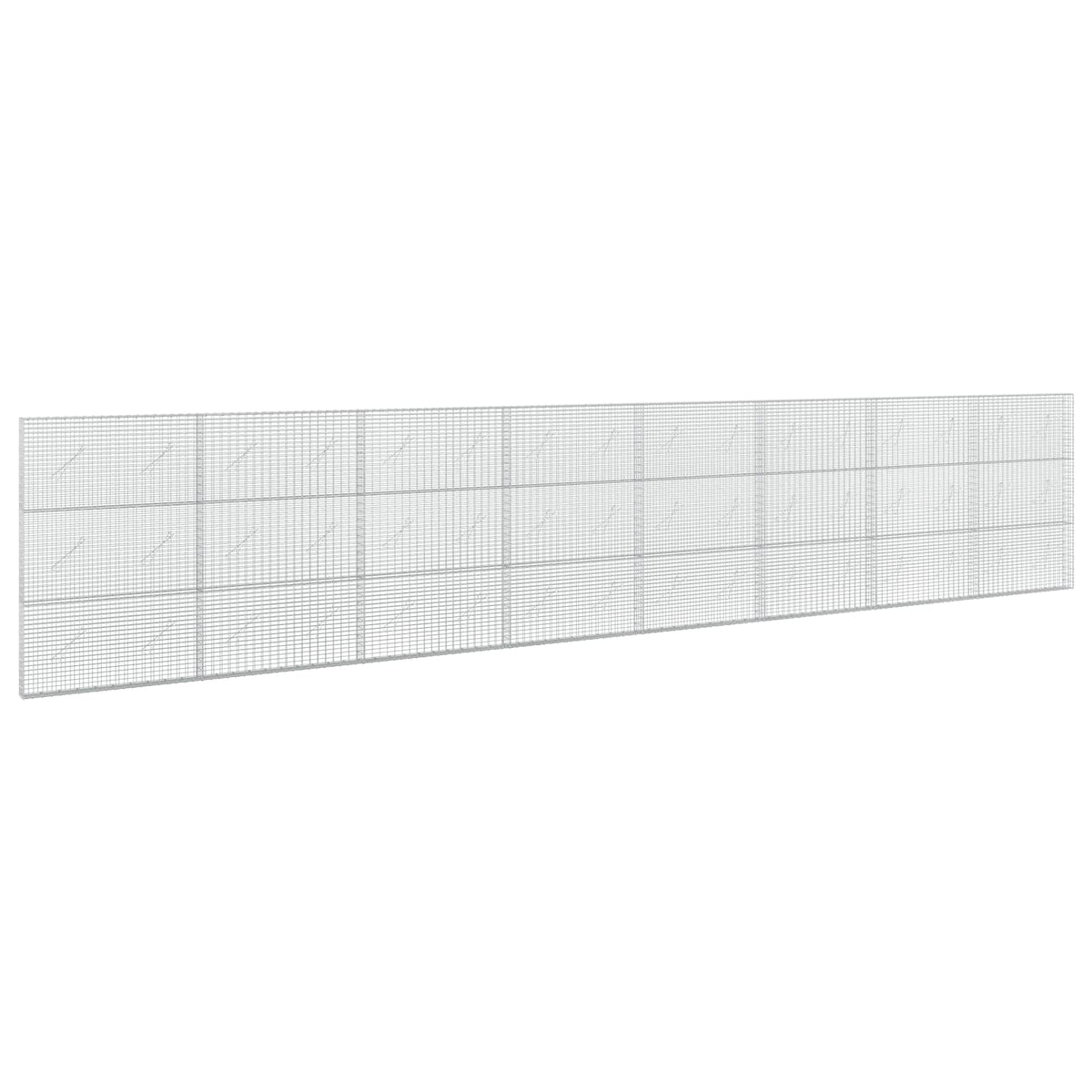 vidaXL Gabion with 5 mm Wire and 5x2.5 cm Mesh 800x10x150 cm 2