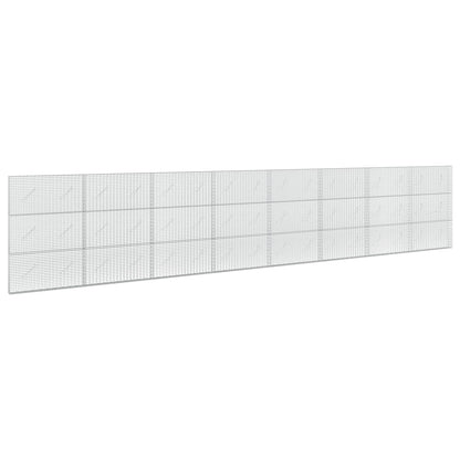 vidaXL Gabion with 5 mm Wire and 5x2.5 cm Mesh 800x10x150 cm 2