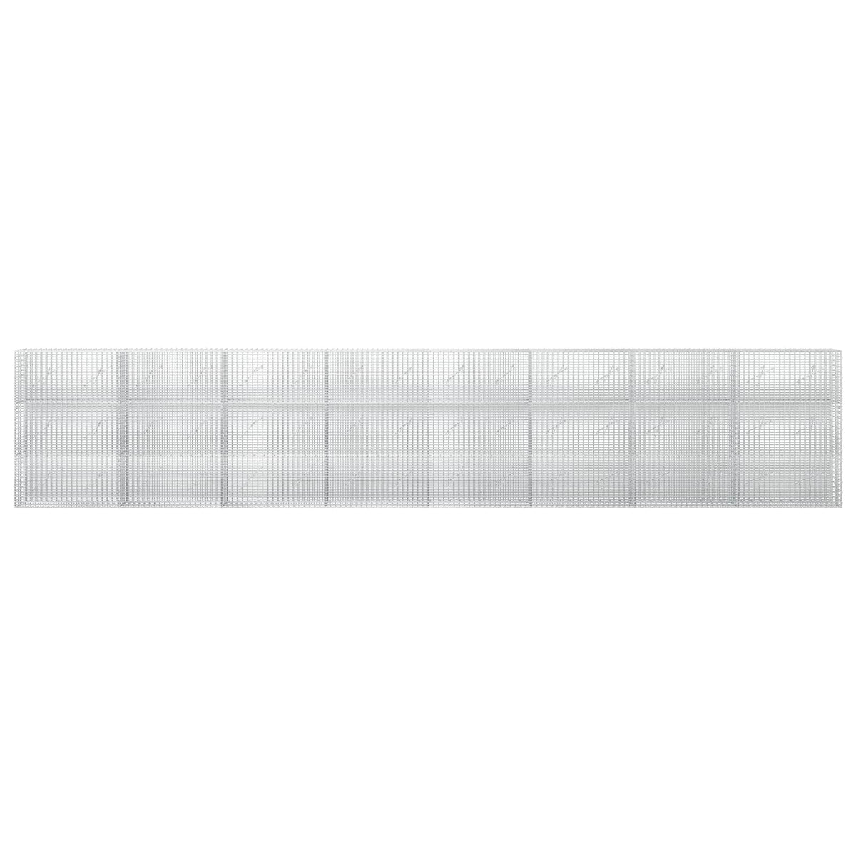 vidaXL Gabion with 5 mm Wire and 5x2.5 cm Mesh 800x10x150 cm 3