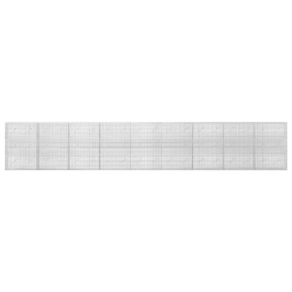 vidaXL Gabion with 5 mm Wire and 5x2.5 cm Mesh 900x10x150 cm 3