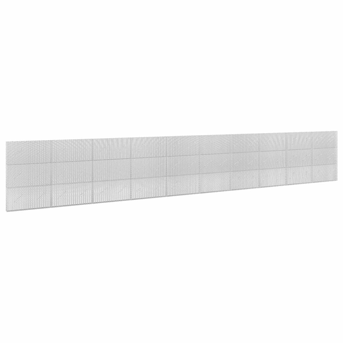 vidaXL Gabion with 5 mm Wire and 5x2.5 cm Mesh 1000x10x150 cm 2