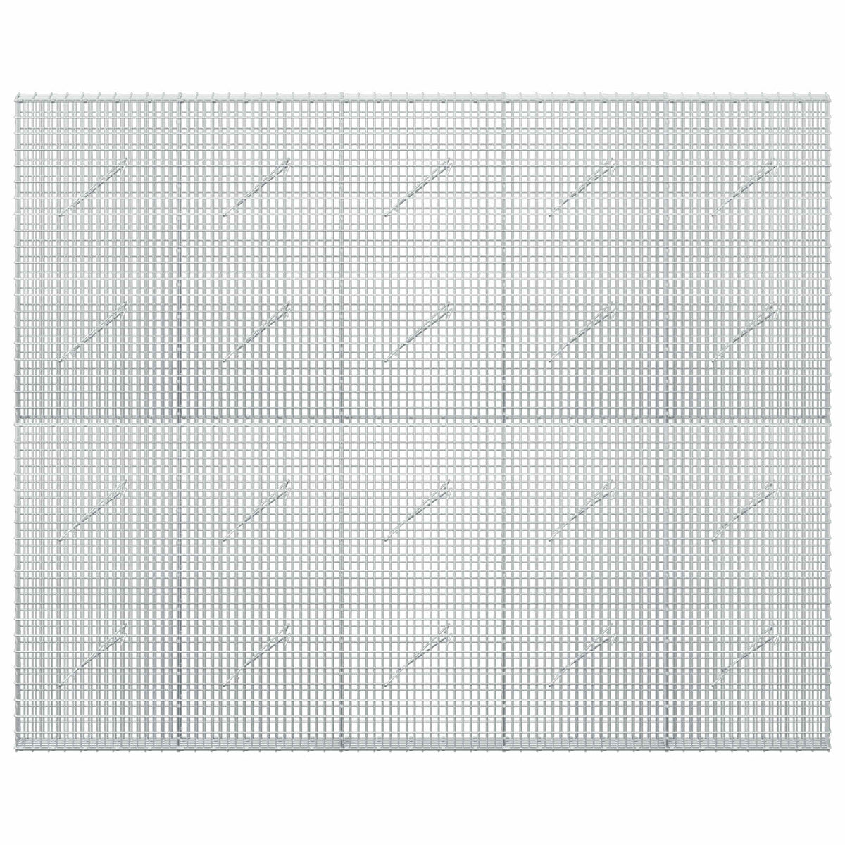 vidaXL Gabion with 5 mm Wire and 5x2.5 cm Mesh 250x10x200 cm 3