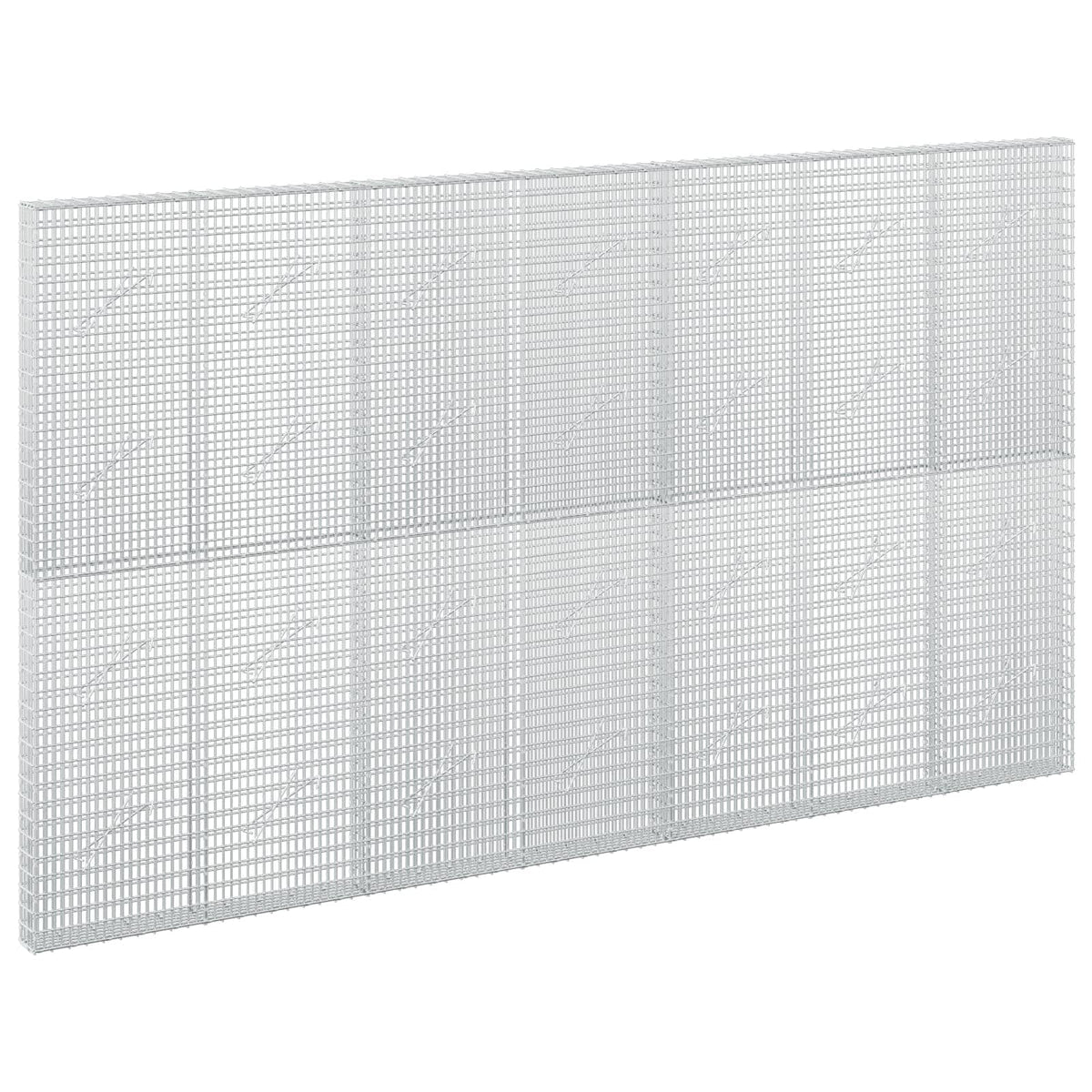 vidaXL Gabion with 5 mm Wire and 5x2.5 cm Mesh 350x10x200 cm 2