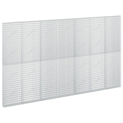 vidaXL Gabion with 5 mm Wire and 5x2.5 cm Mesh 350x10x200 cm 2