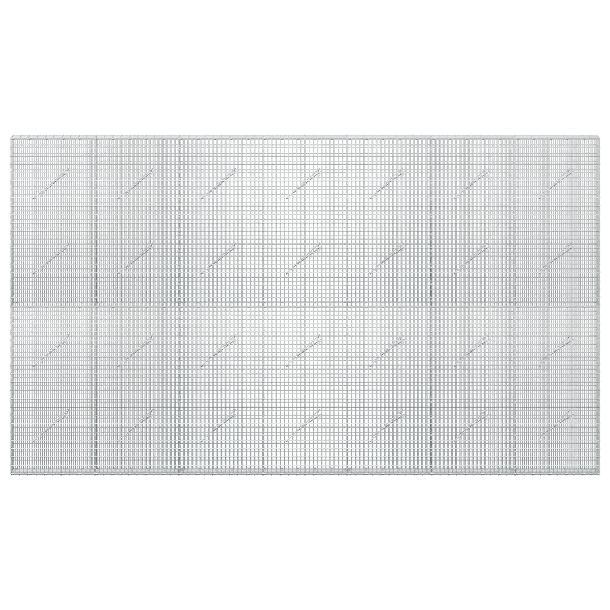 vidaXL Gabion with 5 mm Wire and 5x2.5 cm Mesh 350x10x200 cm 3
