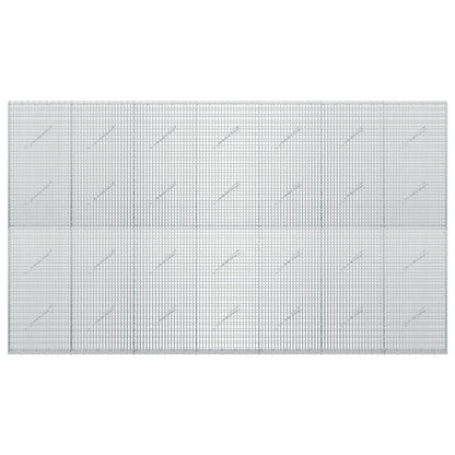 vidaXL Gabion with 5 mm Wire and 5x2.5 cm Mesh 350x10x200 cm 3