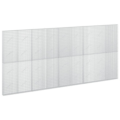 vidaXL Gabion with 5 mm Wire and 5x2.5 cm Mesh 450x10x200 cm 2