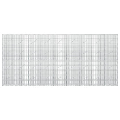 vidaXL Gabion with 5 mm Wire and 5x2.5 cm Mesh 450x10x200 cm 3