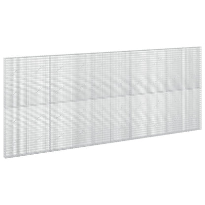 vidaXL Gabion with 5 mm Wire and 5x2.5 cm Mesh 500x10x200 cm 2