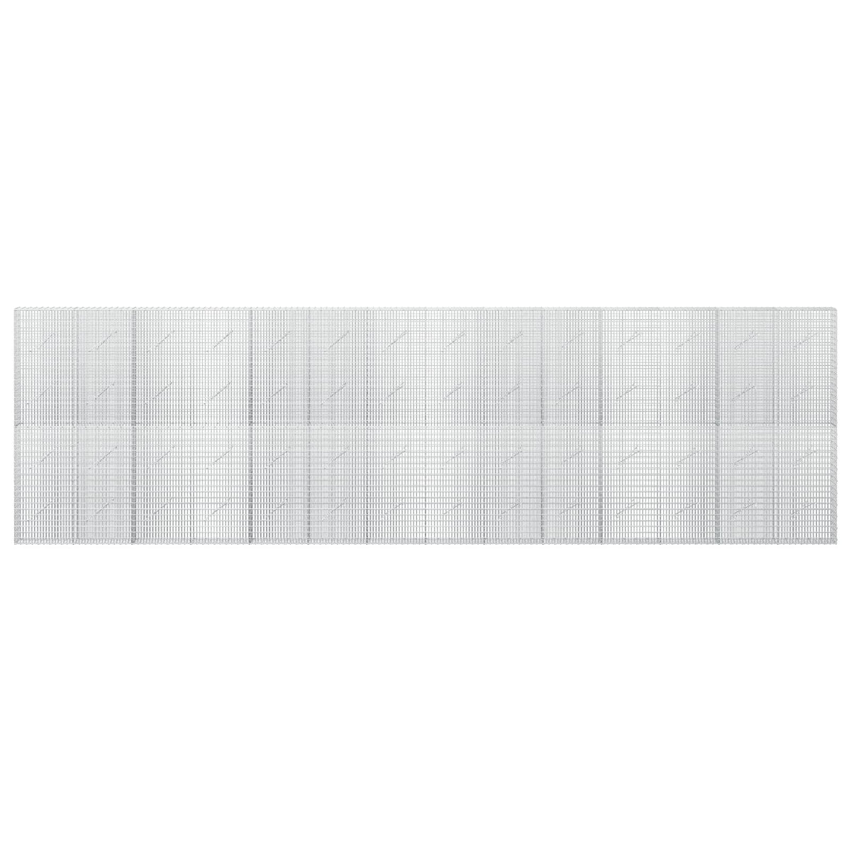 vidaXL Gabion with 5 mm Wire and 5x2.5 cm Mesh 700x10x200 cm 3
