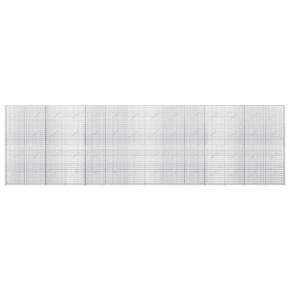 vidaXL Gabion with 5 mm Wire and 5x2.5 cm Mesh 700x10x200 cm 3