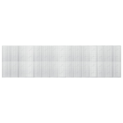 vidaXL Gabion with 5 mm Wire and 5x2.5 cm Mesh 750x10x200 cm 3